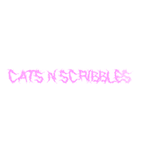 Fashion Brand Logo Sticker by Cats n Scribbles