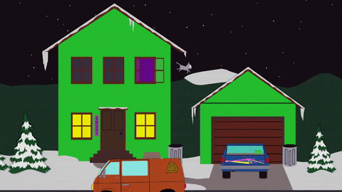 mr. kitty cat running away GIF by South Park 