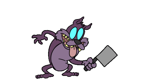 Cat Cartoon Sticker