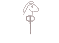 Stars Horse Sticker by Scherenmanufaktur PAUL