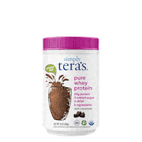 Whey Protein Sticker by simply tera's