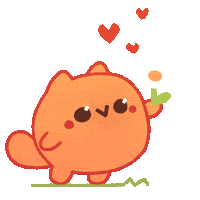 Cat Give Sticker