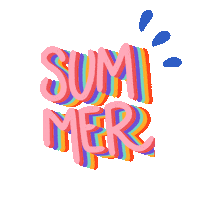 Summer Beach Sticker