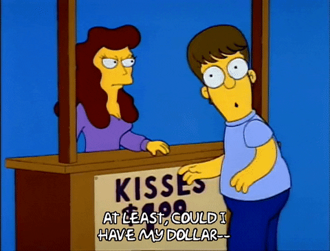 Season 3 Slapping GIF by The Simpsons