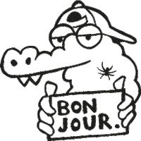 Bonjour Sticker by Bonjourlemagasin