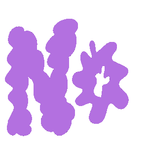 sweatsweetie giphyupload no nope purple Sticker