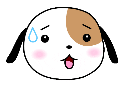 Puppy Melting Sticker