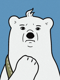 bearlypawsitive fight come on you got this good luck GIF