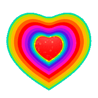 Heart Love Sticker by Omer Studios