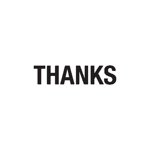 Thanks Streetwear Sticker by Updf