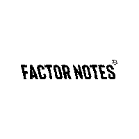 Sticker by Factor Notes