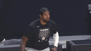 Warming Up Nba Playoffs GIF by NBA