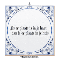 Hart Nl Sticker by Tegelspreuken.nl