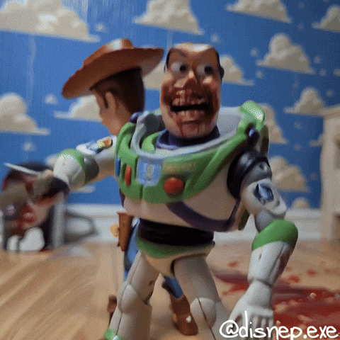 Toy Story Fight GIF