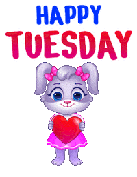Tuesday Weekday Sticker by Lucas and Friends by RV AppStudios