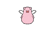 Pink Angel Sticker by PlayDappTown