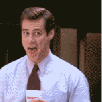 just kidding GIF