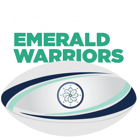 Rugby Team Sticker by Emerald Warriors RFC