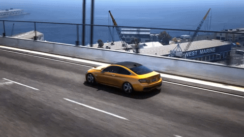 Driving Grand Theft Auto GIF by Curated Stance!