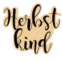 Regen Herbst Sticker