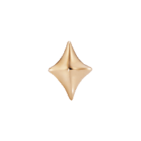 Yellow Gold Sticker by Maria Black Jewellery