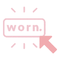 Officiallyworn worn officiallyworn Sticker