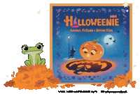 HalloweenieBook halloween disney fall autumn Sticker