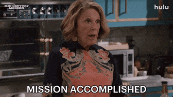 Mission Accomplished Mid Century Modern GIF by HULU