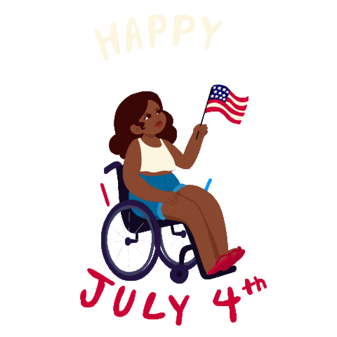 4Th Of July Weekend Sticker by Hello All