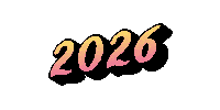 Happy New Year Sticker by Vinnie Camilleri