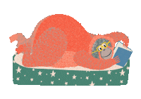 Suriartstudios love chill relax monkey Sticker
