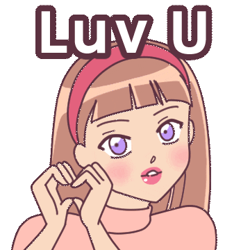 akikim_illust giphyupload love happy heart Sticker