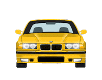 Bmw E36 Sticker by e36_united