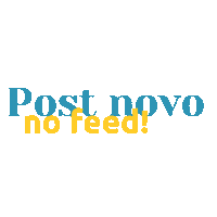 Feed Post Novo Sticker by Selena MKT