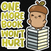 Bookworm Tbr Pile GIF