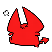 Devil Frustration Sticker by The Doodle Demon