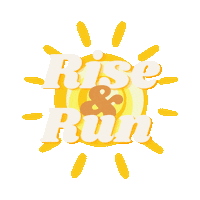 Run Rise Sticker by Park and Preston Travel