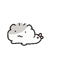 Hamster Love Sticker
