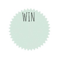 Win Sticker by Hummelke Handmade