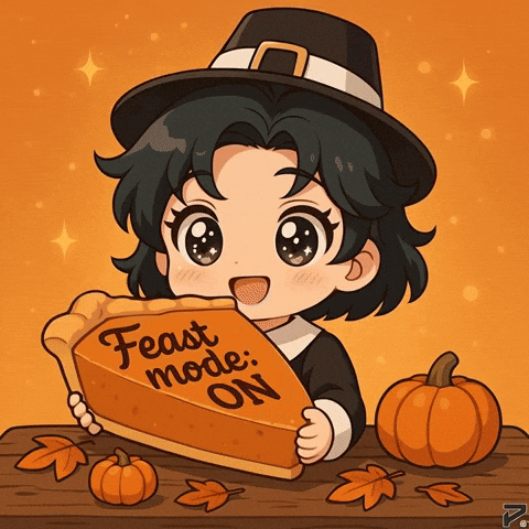 Pumpkin Pie Thanksgiving GIF by Persona