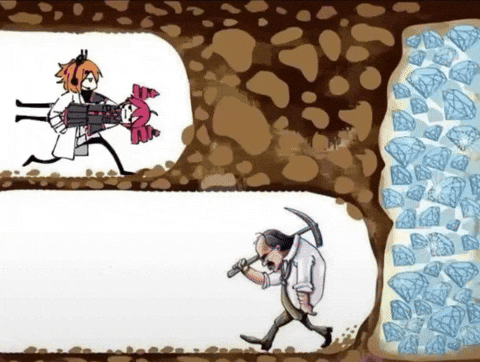 Giving Up Diamond GIF