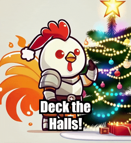 Deck The Halls Christmas GIF by Zorooster