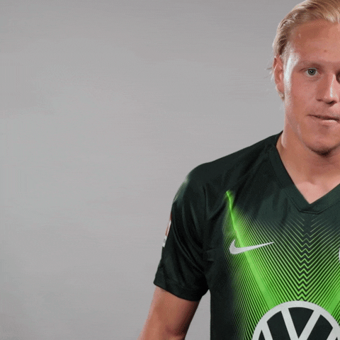 Soccer Reaction GIF by VfL Wolfsburg