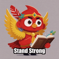 Strength Stand Strong GIF by The Cardinal Virtue