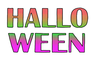 Halloween Glow Sticker by Gifes Con Ensalada