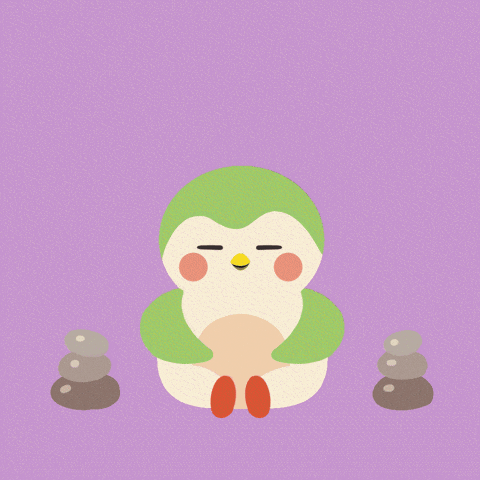 Penguin Breathe GIF by Finch Care