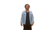 David Spade Tap Sticker by Lights Out with David Spade