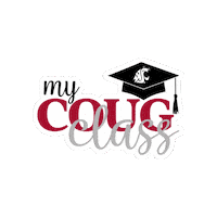 Washington State University Go Cougs Sticker by WSU Pullman