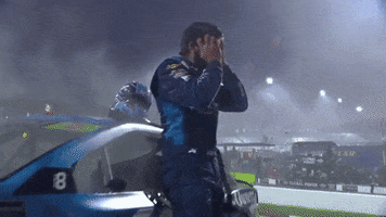 Crashing Martinsville Speedway GIF by NASCAR