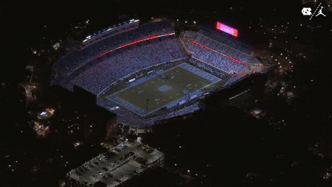 University Of North Carolina Football GIF by UNC Tar Heels